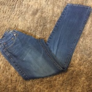 American Eagle slim straight jeans